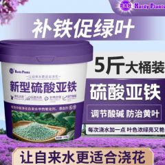 硫酸亚铁肥料花卉专用酸性植物花肥水溶肥栀子花果树绿叶防治黄叶